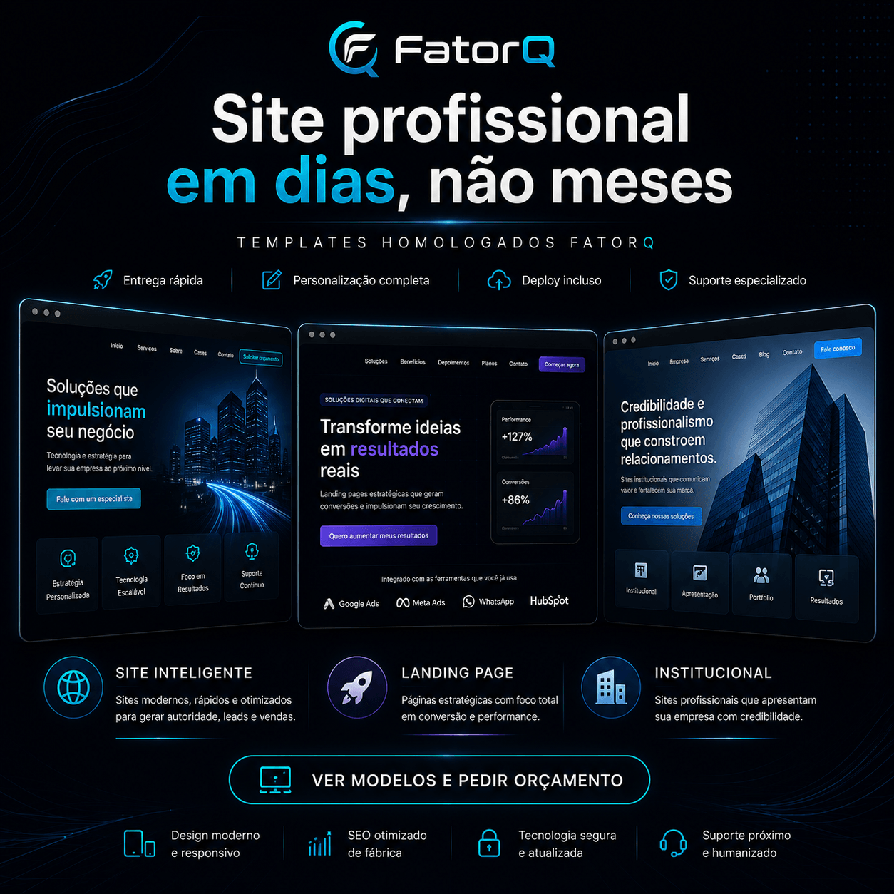 Visual do produto FatorQ Sites